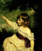 Sir Joshua Reynolds master hare oil on canvas
